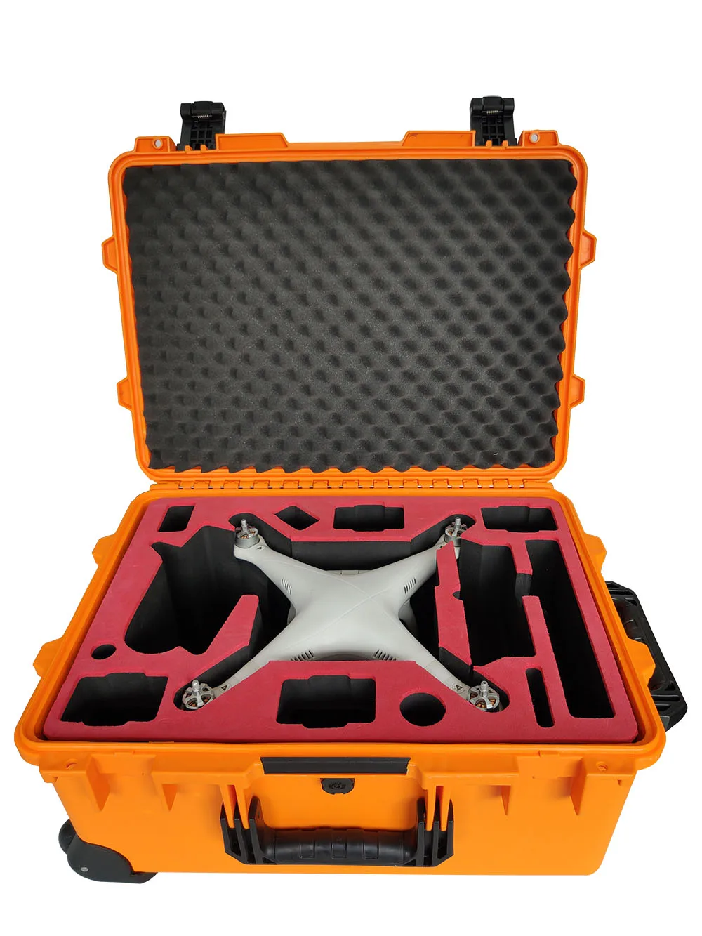 Hard Plastic Waterproof Shockproof Dustproof Equipment Case M2620 With Pre-cut Foam