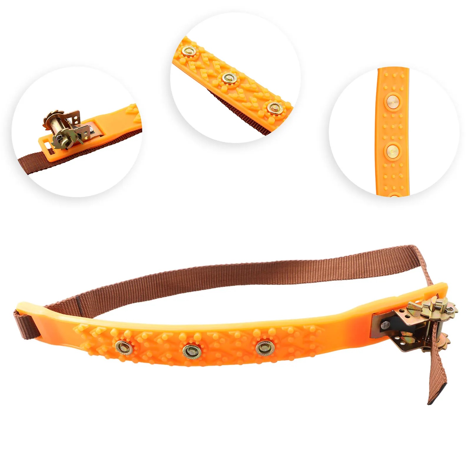 Winter Snow Mud Antiskid Tire Chains for Cars SUVs and Trucks 165mm to 265mm Tire Width Easy Installation and Design