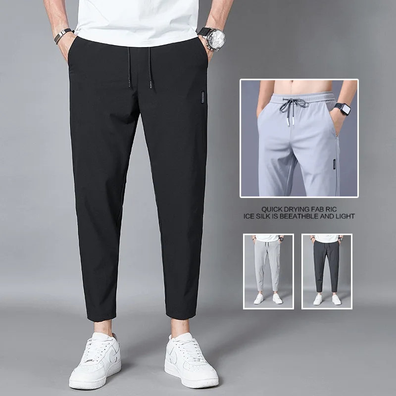 Mens Joggers Sweatpants Casual Hip Hop Trousers Jogger Fitness Pants Men Gyms Tracksuit Workout Track Pants