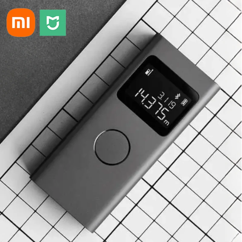 Xiaomi Mijia Smart Laser Range Finder Tape Measure Work with Mi Home APP Laser Rangefinder Distance Meter Digital Device Tools