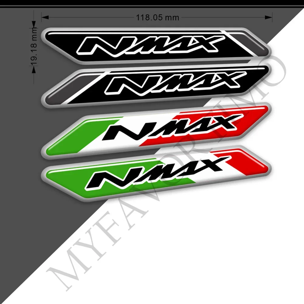 Scooters para Yamaha NMAX N MAX N-MAX 125 155 160 250 400 emblema insignia Logo pegatinas accesorios Kit de calcomanías 2018 2019 2020 2021