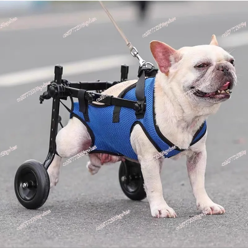 Pet Hindlimb Disability Paralysis Rehabilitation Wheelchair Dog Rehabilitation Vehicle Animal Assist Stand Four-wheel Scooter