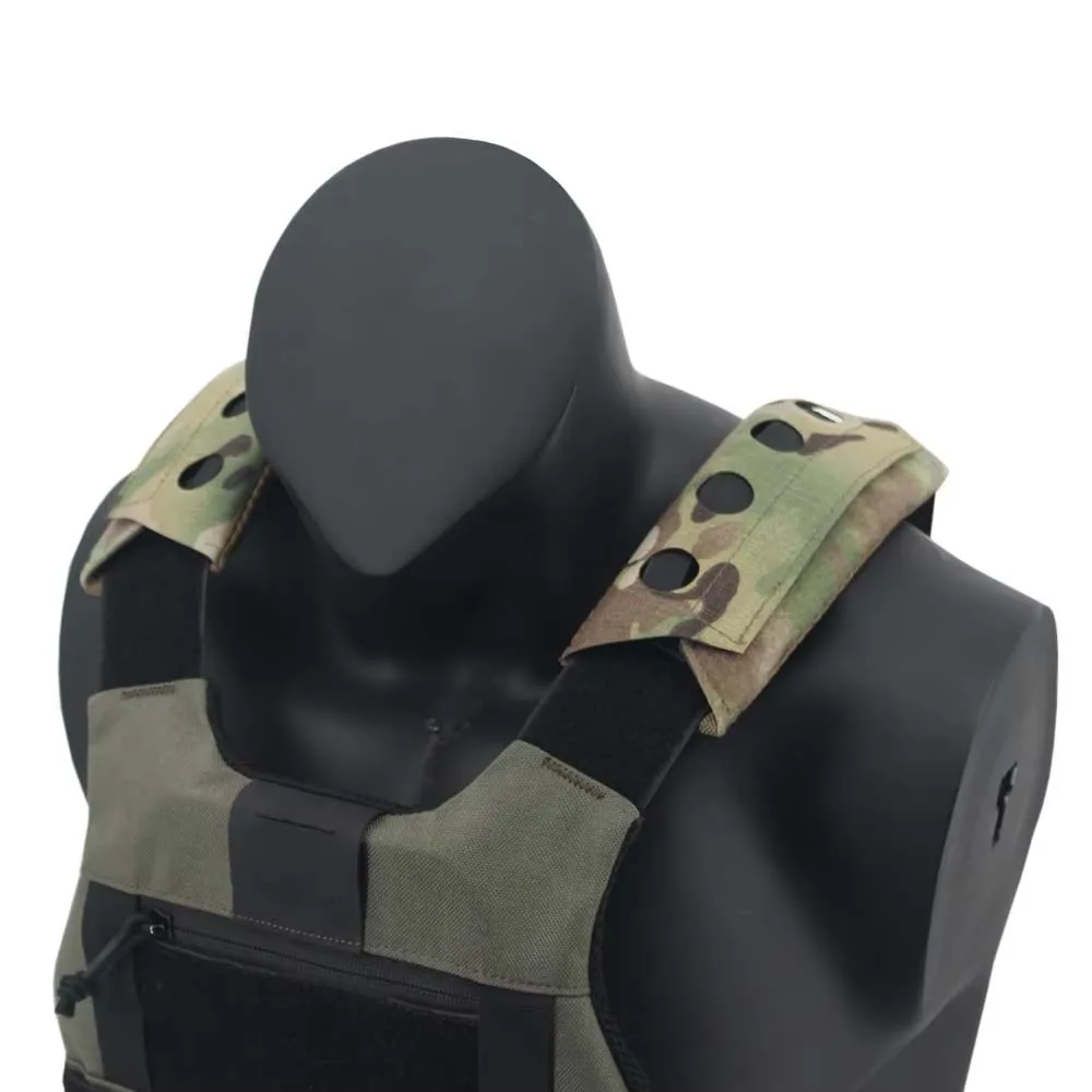 FCSK LV119 Almohadilla hombro – Portador placas chaleco táctico corte láser - imagen 4