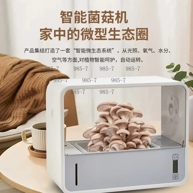 Smart Indoor Shiitake Mushroom Cultivation Box, Home Ecological Growing Kit