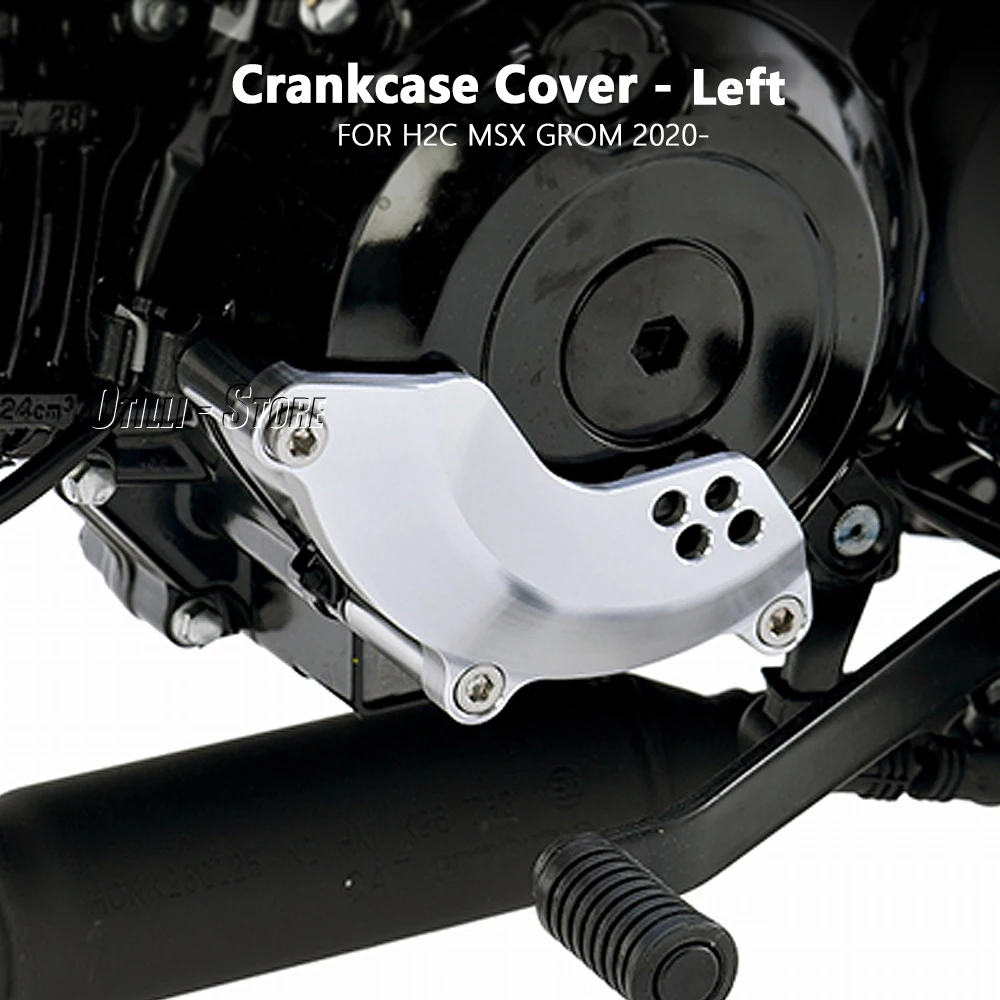 Motorcycle For Honda H2C Msx Grom 2020 2021 2022 H2C MSX GROM Engine Guards Crank Case Stator Cover Left Right Side Protection