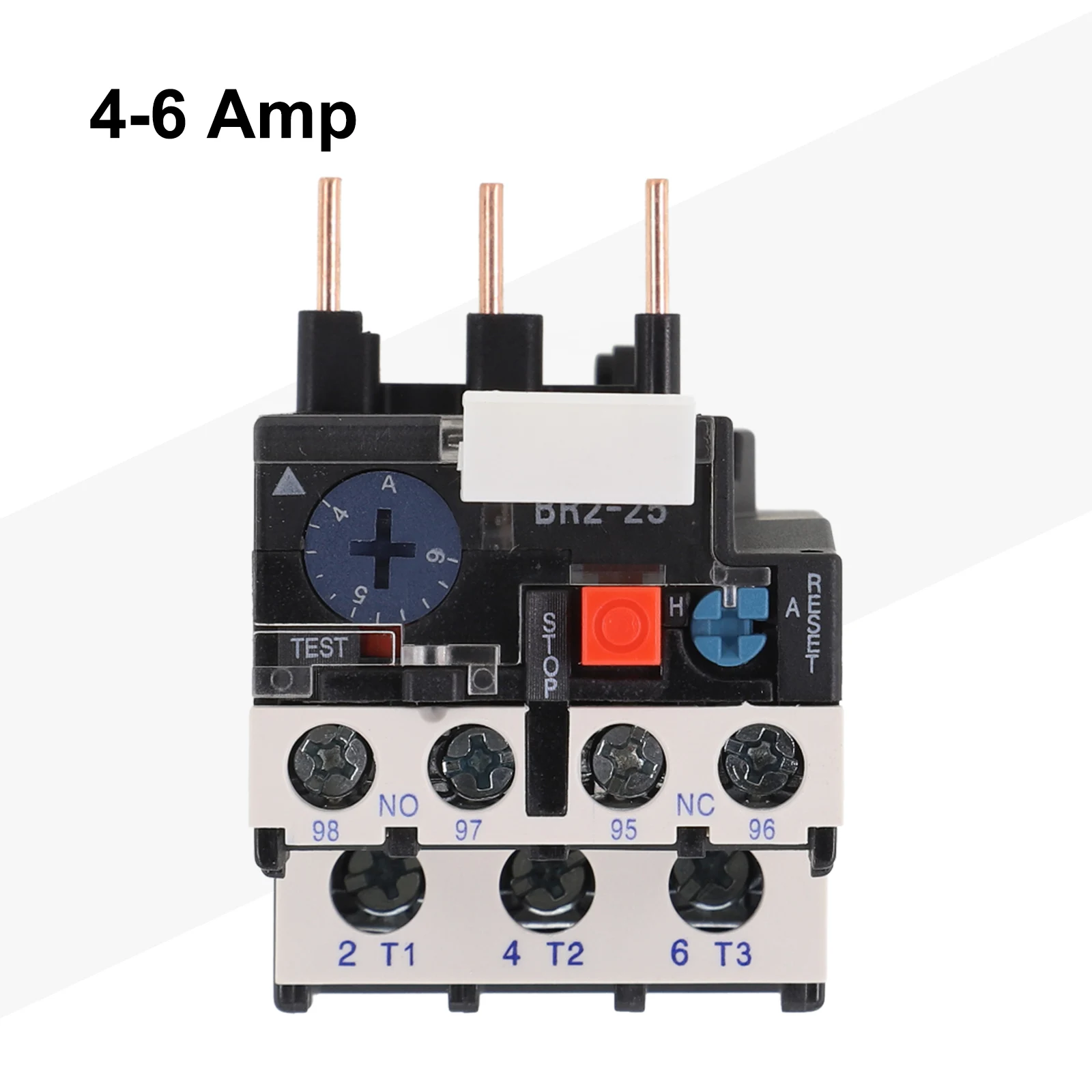 Advanced Thermal Overload Relay NR2 25 with Temperature Compensation and Manual Reset Features for Motor Safety