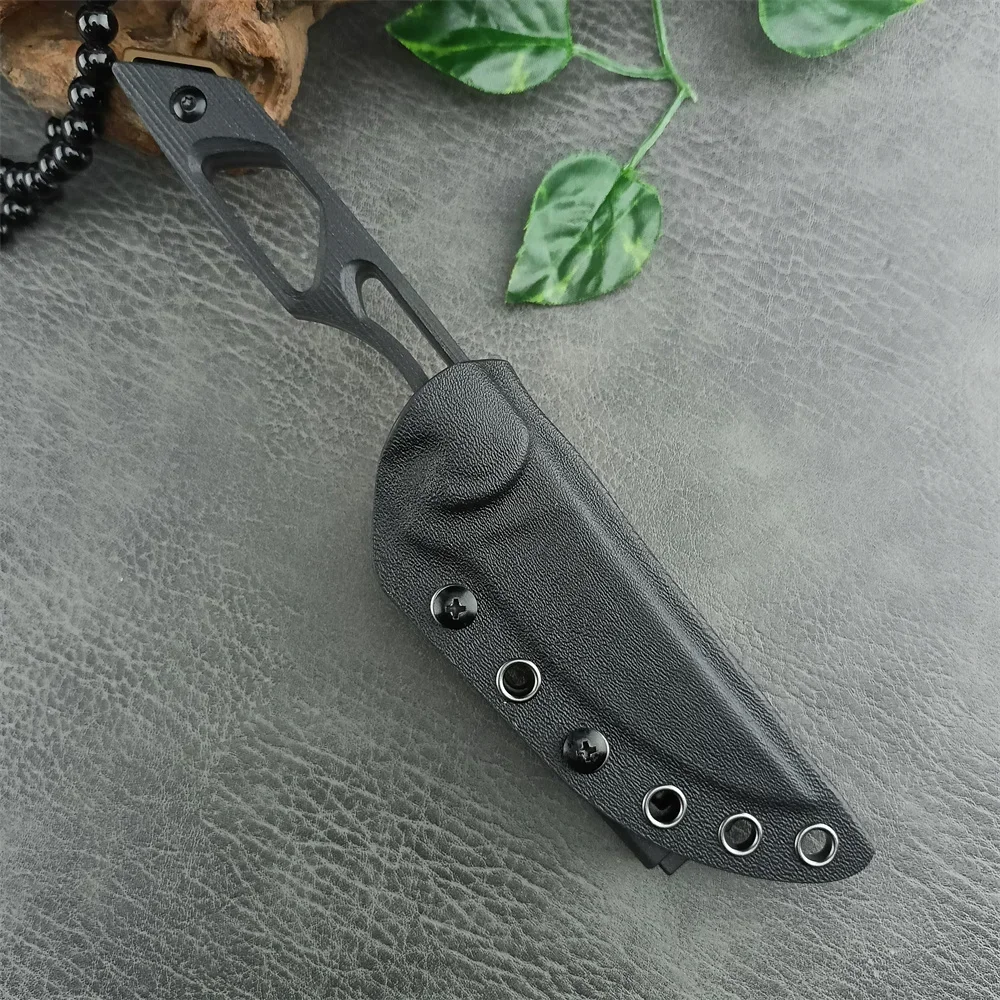 

Straight Knife D2 Blade G10 Handle Practical High Quality Durable High Hardness Outdoor Camping Multitool Hand Fixed Blade Knife