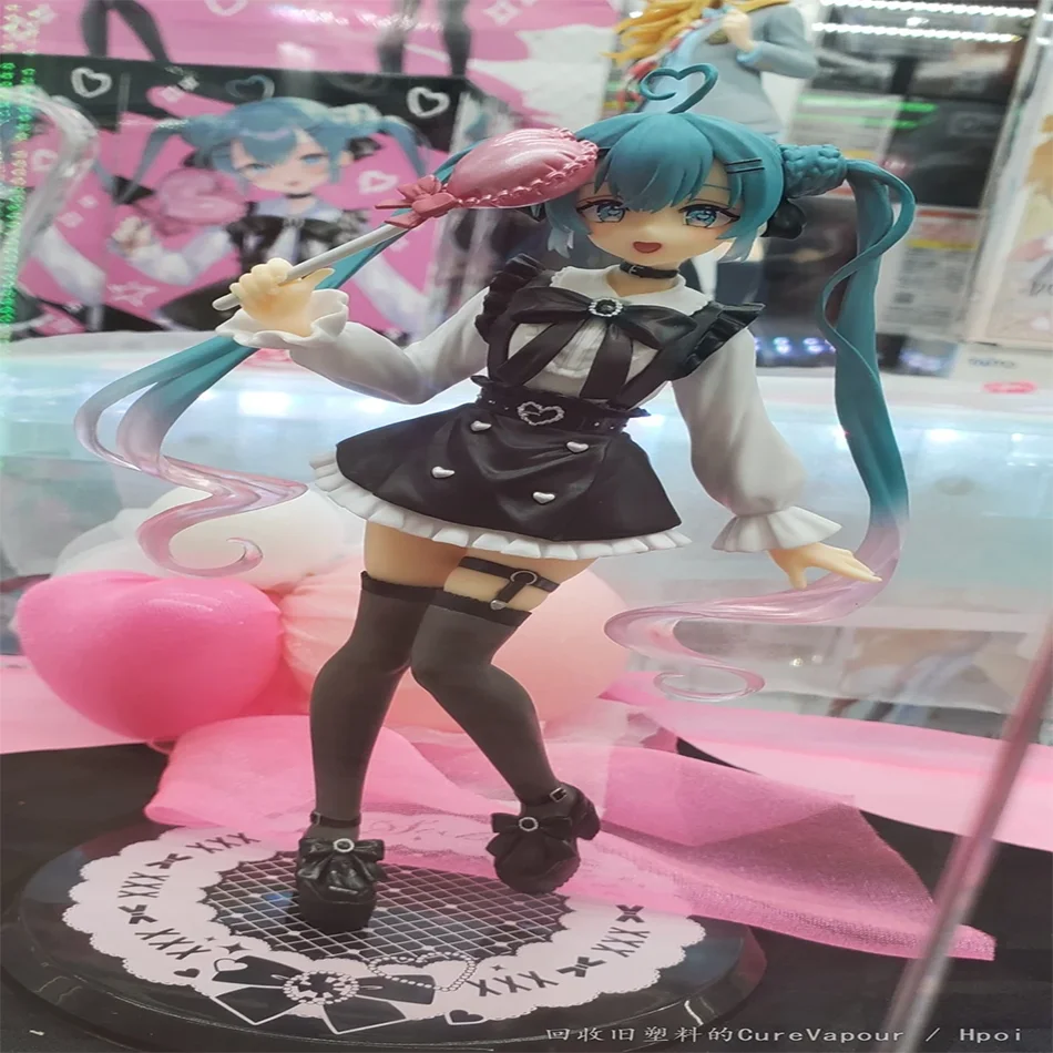 In Voorraad Anime Figuur Hatsune MikuFashion Subclture Miku Action Figure Kerstcadeau PVC Collection Model Kawaii Meisje Pop Speelgoed