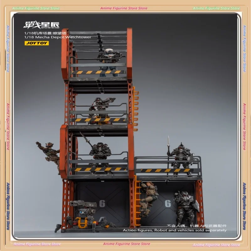 

JOYTOY Dark source series Hangar Watchtower assembled model Scene Handmade toys