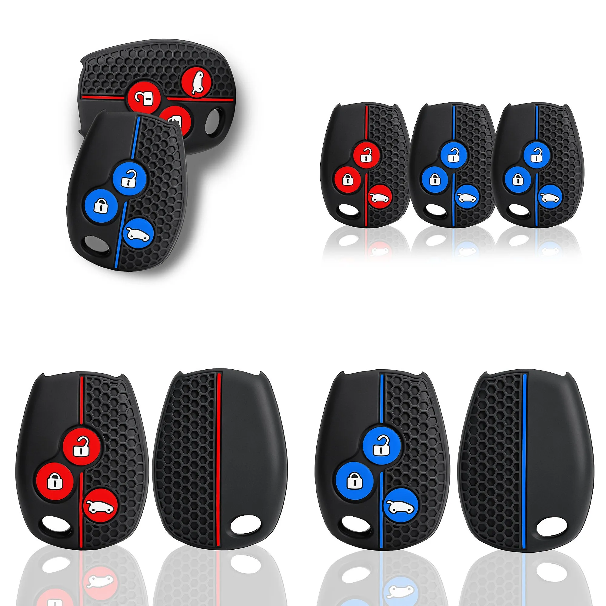 For Renault Trafic Sandero Clio Logan Duster Lada Largus Nissan Almera Key Fob Cover Case Shell