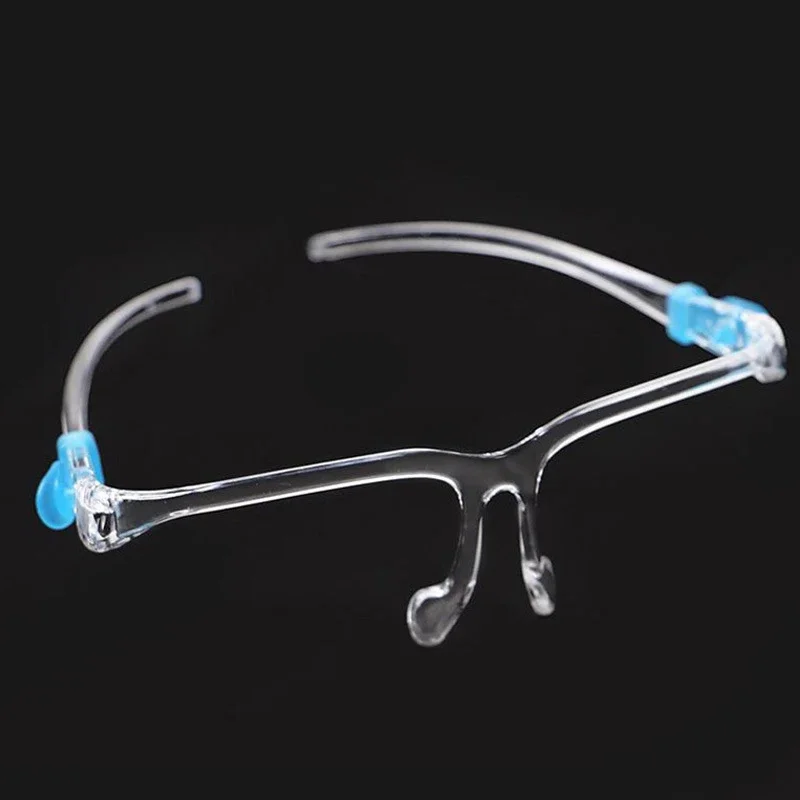 10-1Pcs Faceshield Transparent Full Face Cover Onion Goggles Safety Film Tools Anti-oil Anti-fog Kitchen Outside Use Protect Eye