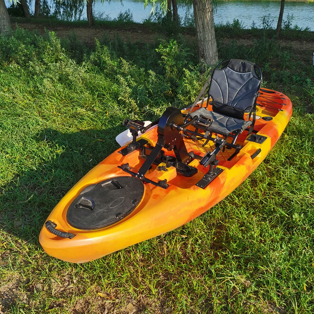 

Pedal Kayak Fishing Kayak for Adults Single Sit on Top Kayak with Pedal System2025