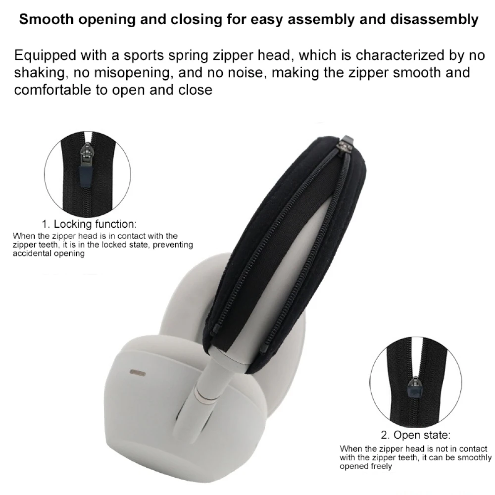 

For Sony WH-1000XM6 Headphone Headband Protector Cover Crossbeam Protector Cover xm6 Headband Cover Headphone Accessories