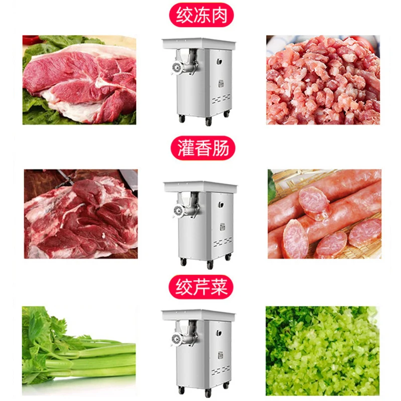 電気肉挽き肉,ステンレス鋼,ヘビーデューティー,ソーセージ,フードプロセッサー,家電,チョッパー,enema機械