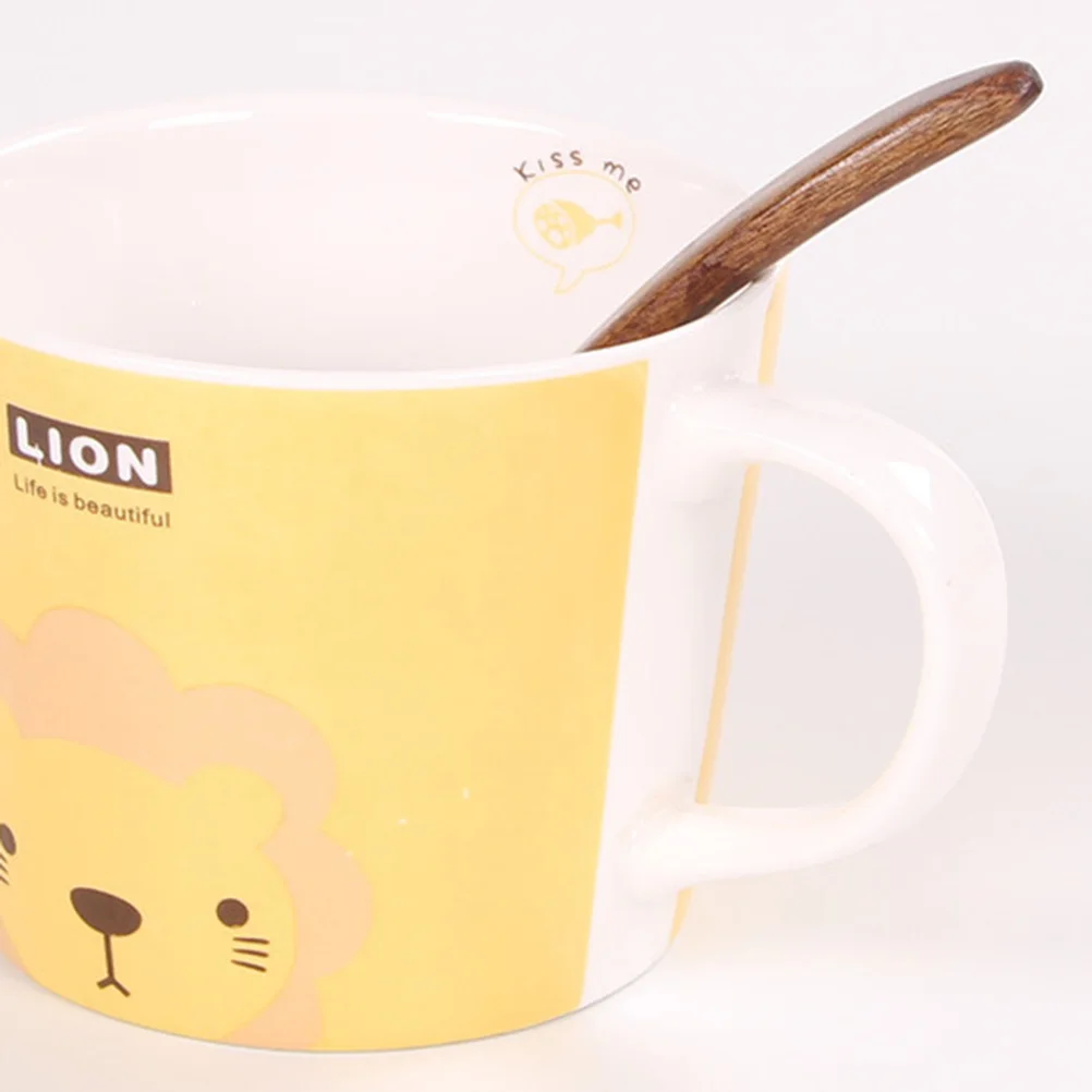 

4pcs Wooden Spoons Coffee Stirring Spoon Dining Table Vintage Reusable Durable Eco Friendly Safe Smooth