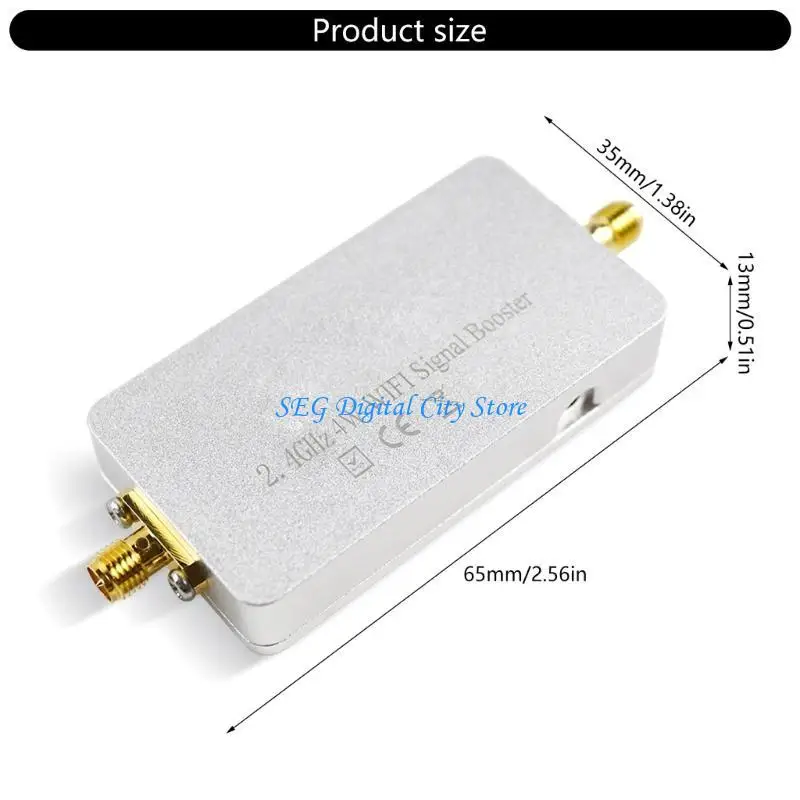 U75B 효율적인 4W 무선 신호 부스터 2.4/5.8Ghz 신호 증폭기 WiFi 적용 범위 확장을 위한 인터넷 강화기