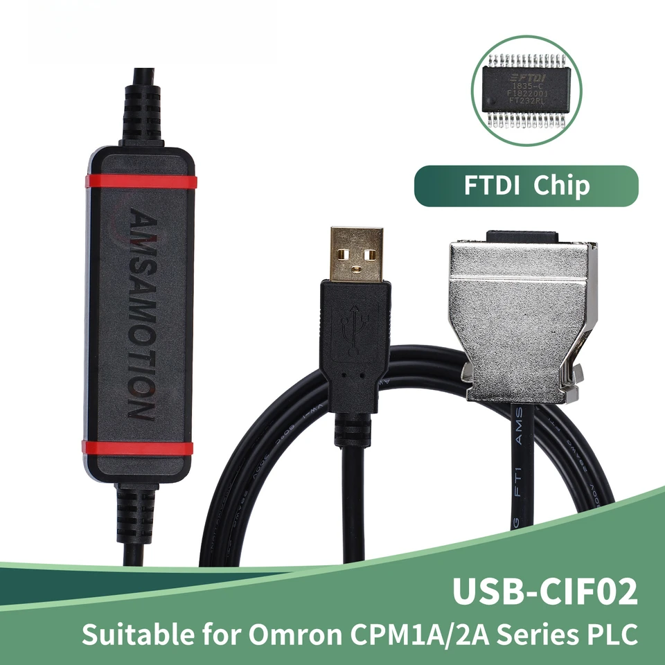 CQM1-CIF02 USB-CIF02 for Omron CQM1/CPM1A/CPM1 Series PLC