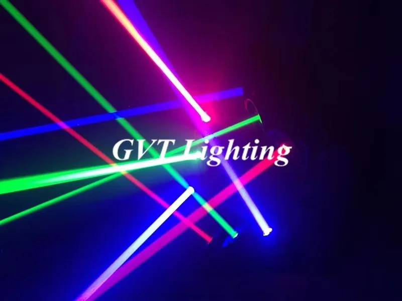 تصميم جديد جودة عالية 16CH RGB العنكبوت ضوء DMX512 9 عيون العنكبوت تتحرك رئيس أضواء الليزر ل DJ ديسكو بار تظهر المرحلة الإضاءة