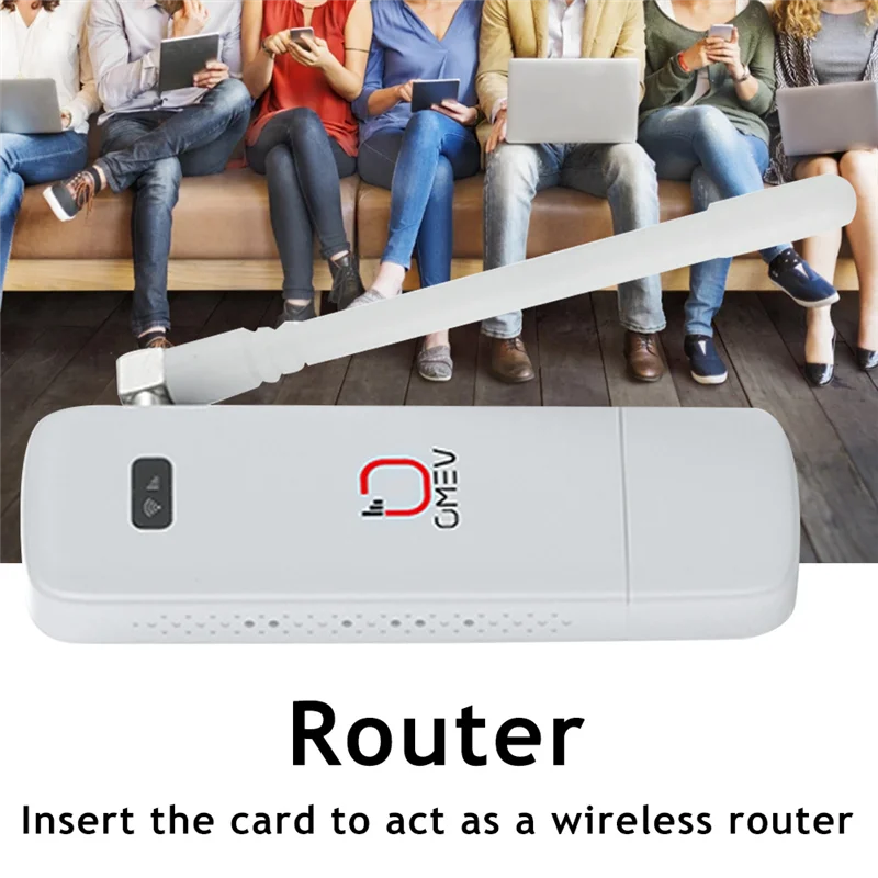 MF90 4G USB WIFI Modem Router with Antenna 150Mbps SIM Card Slot 4G LTE Car USB WiFi Router USB Dongle Support 16