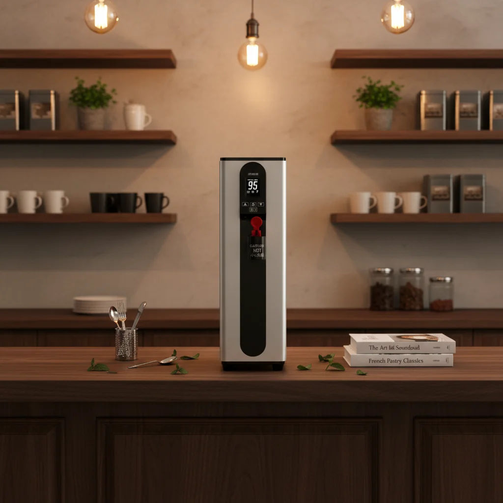 New Design Instant Boiling Water Tap with Tank, Under Sink Hot Water Dispenser Stainless Steel, Electric Faucet for Home Kitchen