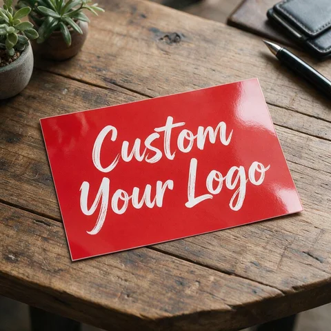 Design Your Own Rectangular Stickers, Custom Wedding Logo Labels, Personalized Stickers for Birthday, Baptism & Party Decor