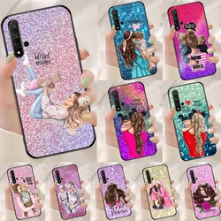 Baby Mom Girl Case For Huawei Honor 70 50 X8 X9a Magic5 90 Lite P20 P30 P40 P60 Pro P Smart Nova 5T Cover