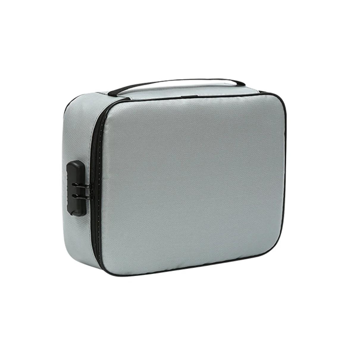 3-Layer حقيبة مستندات المحمولة ملف حقيبة للتخزين السفر المنظم حقيبة للملفات شهادات U القرص جواز السفر مجلد إدراج #5