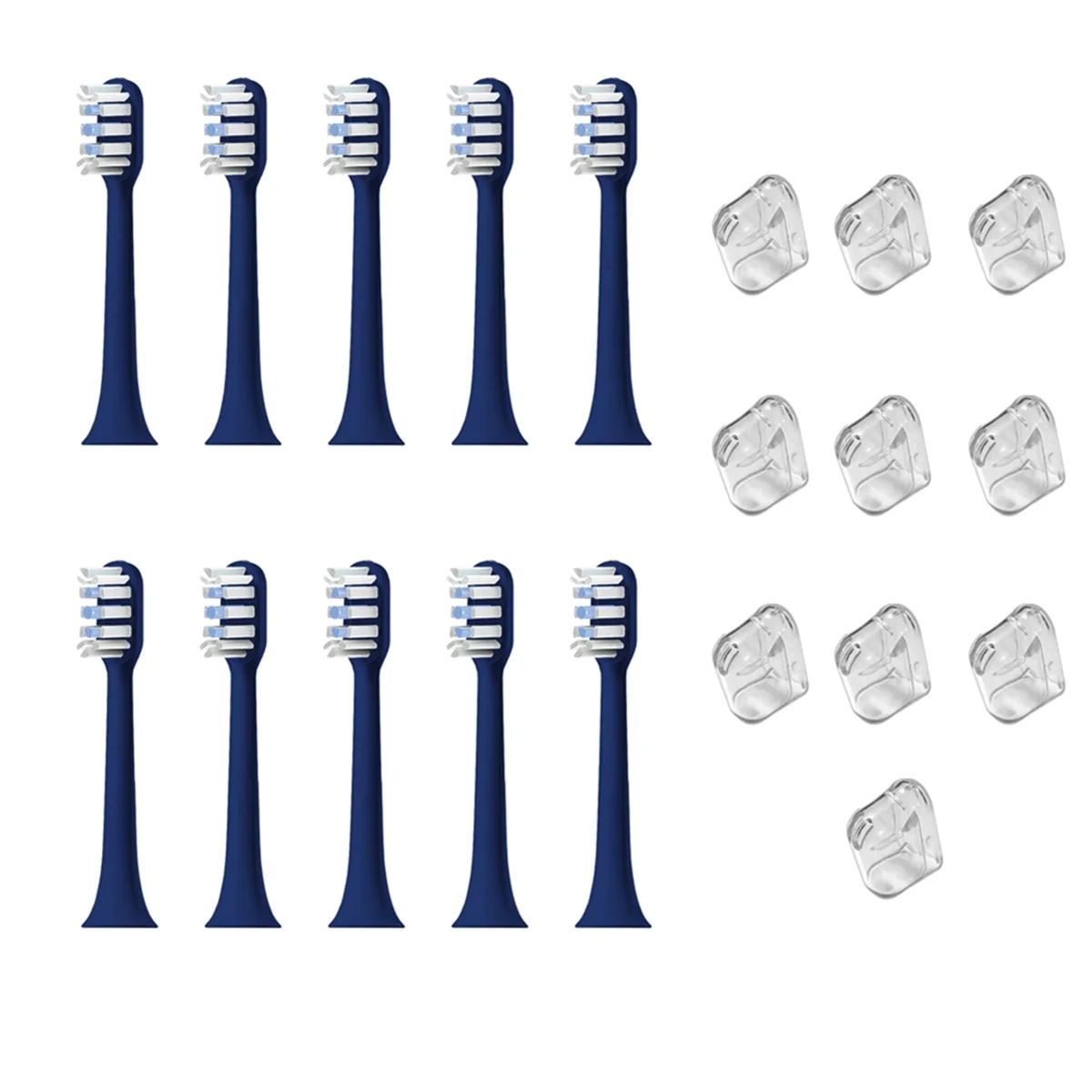 

For MIJIA T301 MES605 T302 MES608 T501 MES607 Replacement Electric Tooth Brush Heads As Shown