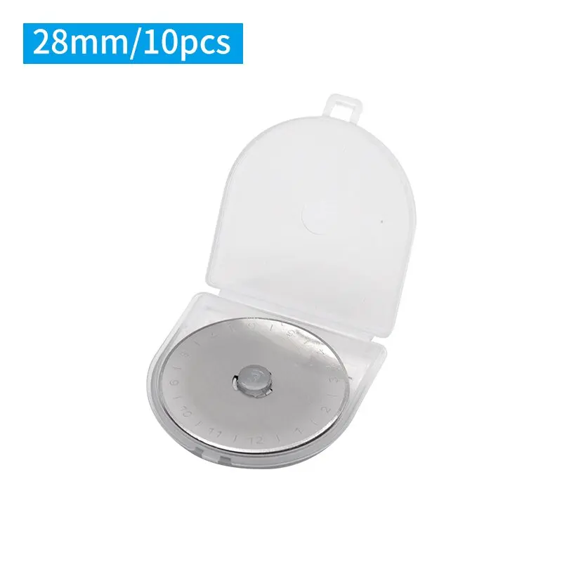 패치워크 롤러 휠 라운드 나이프, 28mm, 천 커팅 나이프, 가죽 공예 직물 로터리 커터, 가죽 직물용