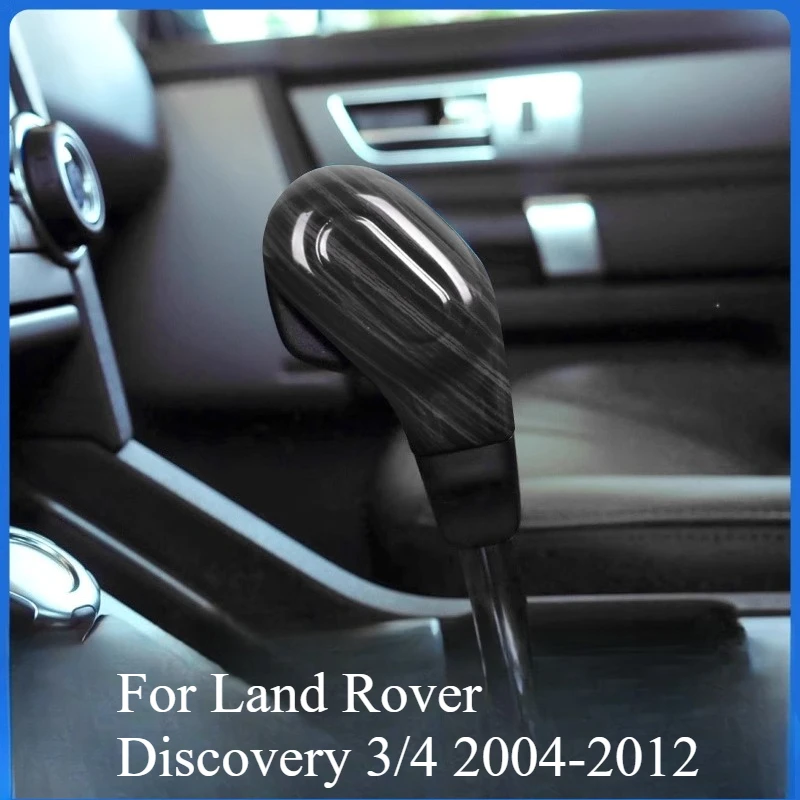 

For Land Rover Discovery 3/4 2004-2012 Car Interior Gear Handle Brushed Black Gear Case Protective Case Interior Accessories