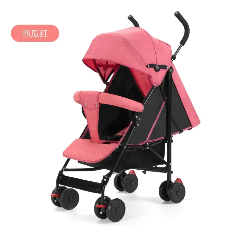 Cochecito de bebé portátil, asiento de coche para cochecitos recién nacidos, carrito de seguridad para cochecito infantil, carro ligero