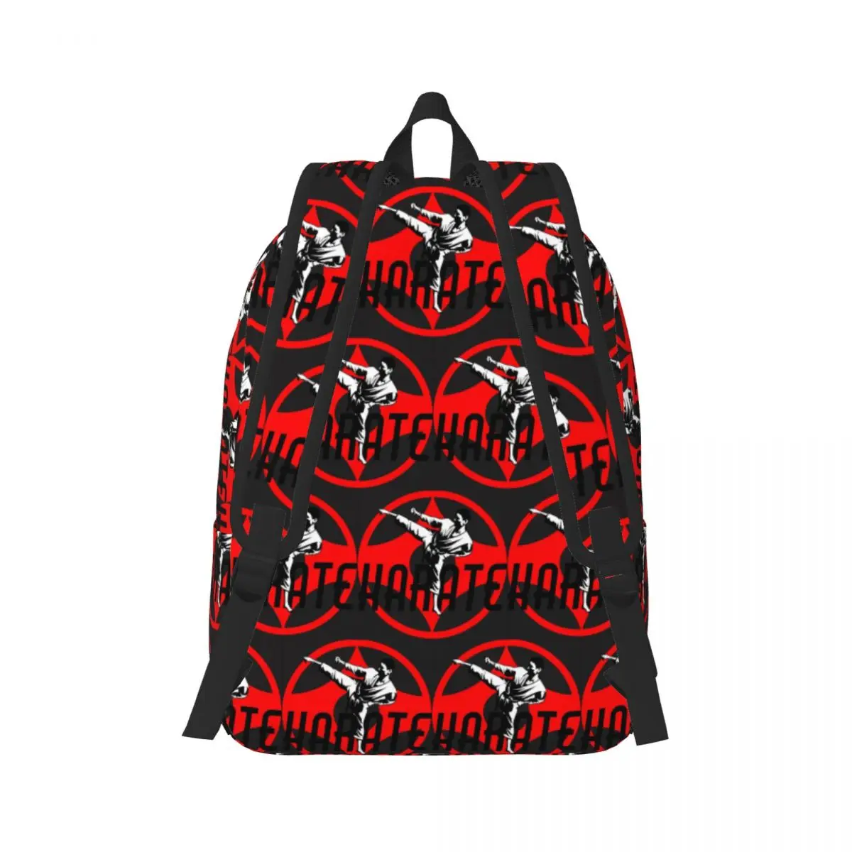 Karate Kyokushin MMA Fighter Backpack Daypack Large Capacity Kids BookBag School Bag Shoulder Bags for Men Women
