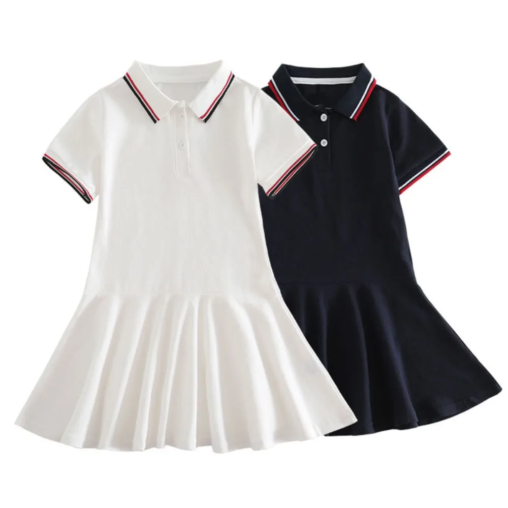 College Style Princess Dress,Soft Thin Cotton Skirt Outfit, Summer Fashion School Uniform for Daily Wear,Party & Cosplay Costume