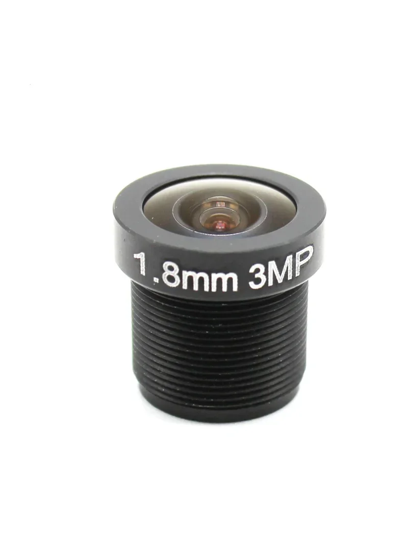 ANPWOO-lente CCTV de 2,8mm, 1,8mm, 3,6mm, de visión amplia ojo de pez, montaje M12, Compatible con lente gran angular CCTV