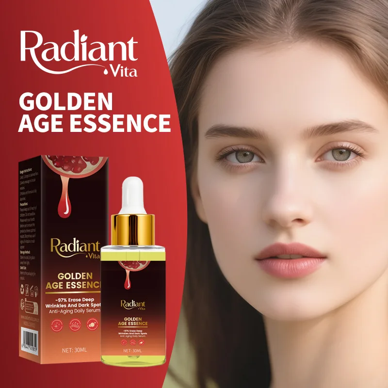 

Golden Age Essence Renewal Face Serum 30ml Minimizes Pores,Brightens & Hydrates,Deep Moisture Improves Skin Texture & Elasticity