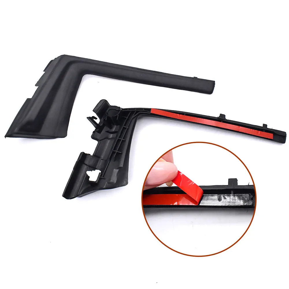 For Toyota Yaris 2012 2013 2014 2015 Car Front Windshield Wrap Corner Trim Wiper Side Trim Cover Lid 53867-52090 53866-52090