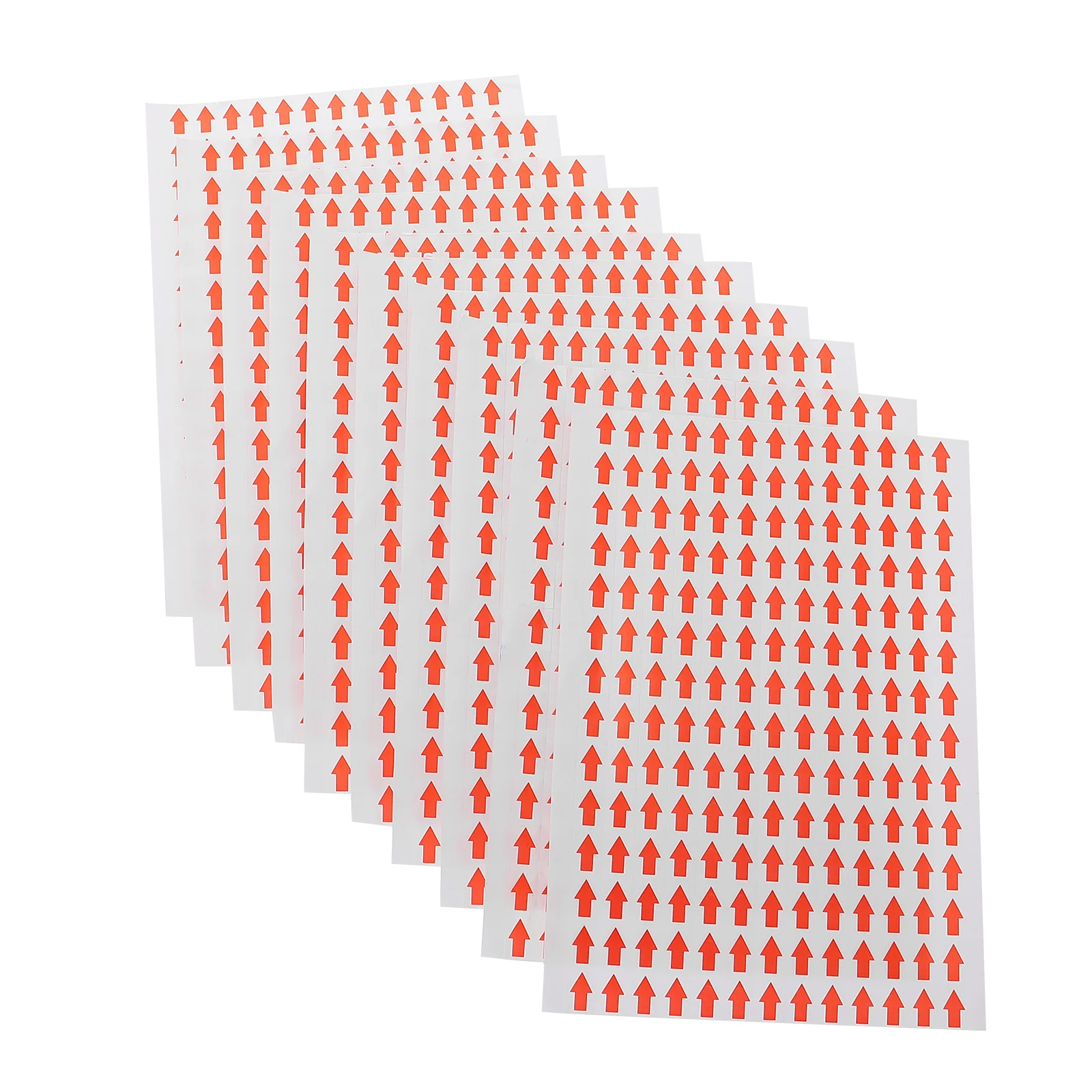 

1000Pcs Arrow Stickers Directional Indicators Label Decals Easy Remove for Office Gym Community Center Supermarkets