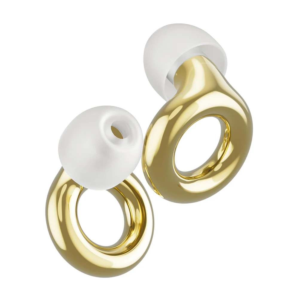 High-Fidelity Silicone Earplugs – Reusable Noise Cancelling for Motorcycle Riding, Sleep, Travel & Concerts