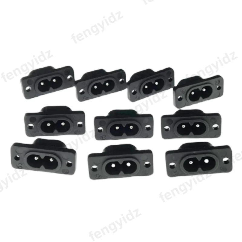 5/10 قطعة C8 ذكر مقبس الطاقة C7 أنثى التوصيل مخرج طاقة جزءا لا يتجزأ من موصل كهربائي موصل 35 مللي متر * 15 مللي متر التيار المتناوب 2.5A 5A 250 فولت