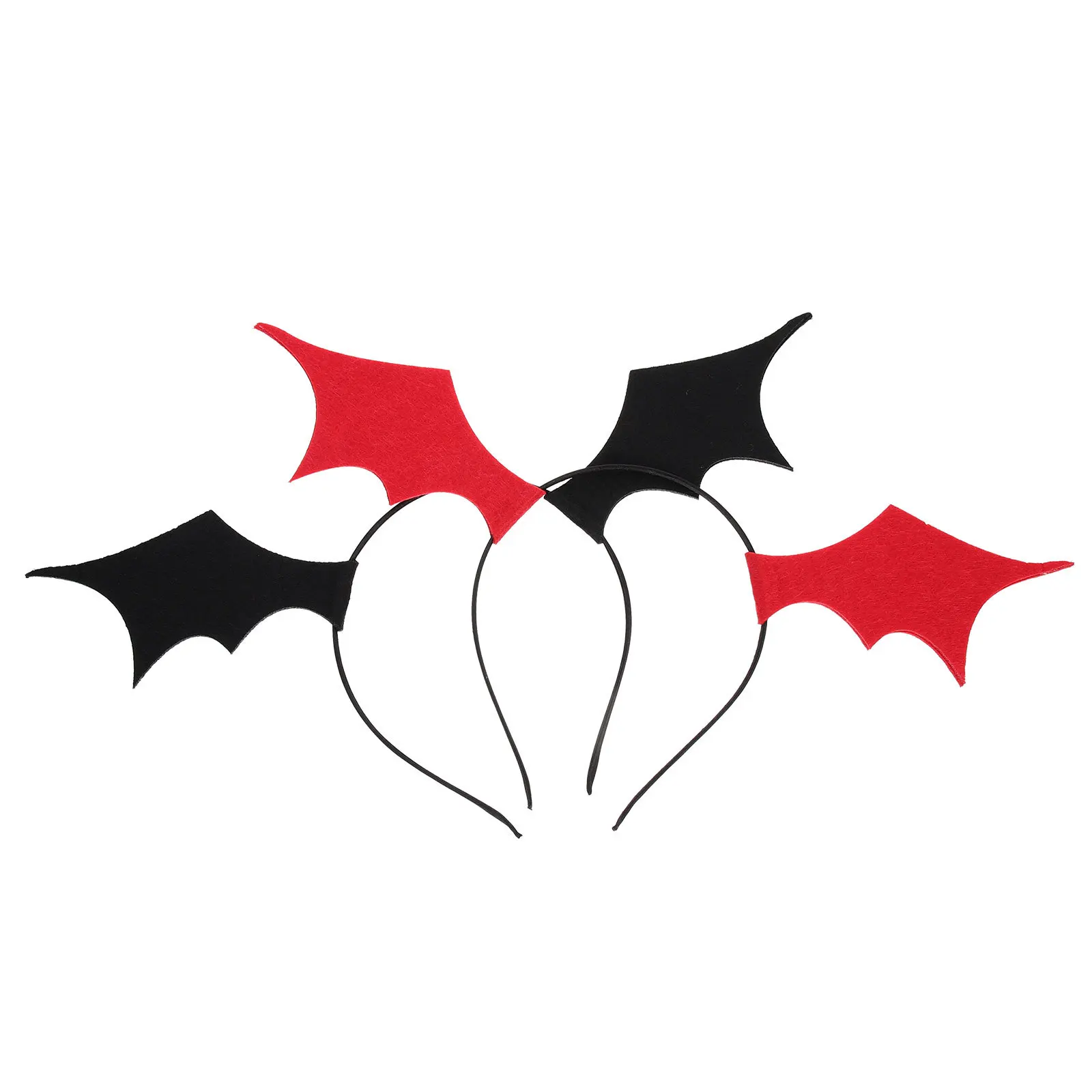 

2Pcs Bat Wing Hair Hoops Premium Halloween Headband for Party Costume Decorative Headdress Cosplay Accessory Festival Wear