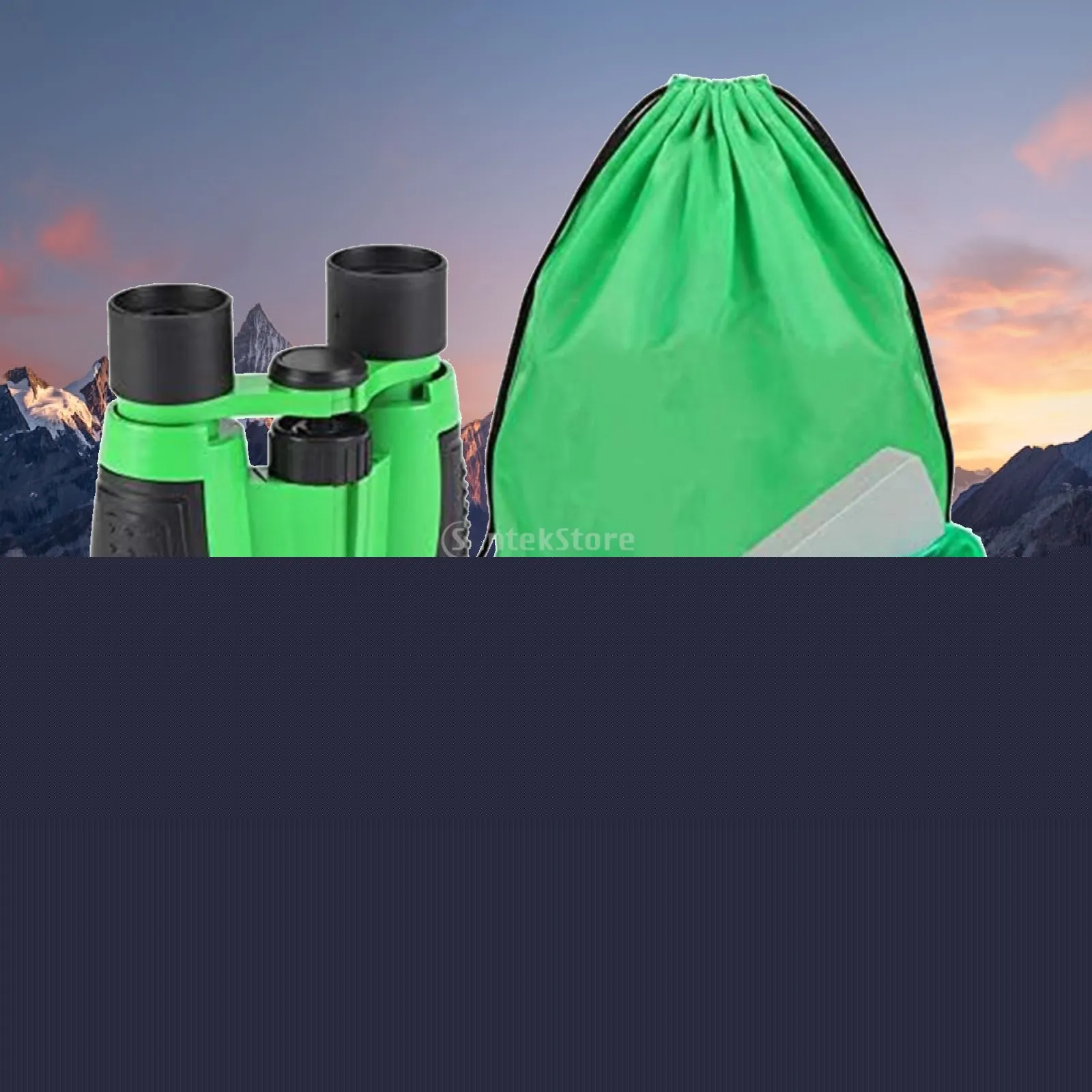 Children's Outdoor Adventure Kit Drawstring Backpack Outdoor Adventure Kit Lime Activity