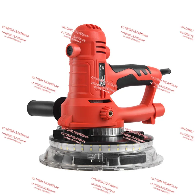 

7 inch handheld Wall putty electric sanding machine Self priming with led light Short handle wall plastering machine
