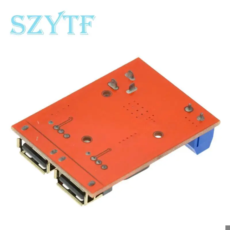 LM2596 Dual USB Output 9V / 12V / 24V / 36V Car Charger Switch 5V DC-DC Power Supply Module 3A Buck Regulator Converter