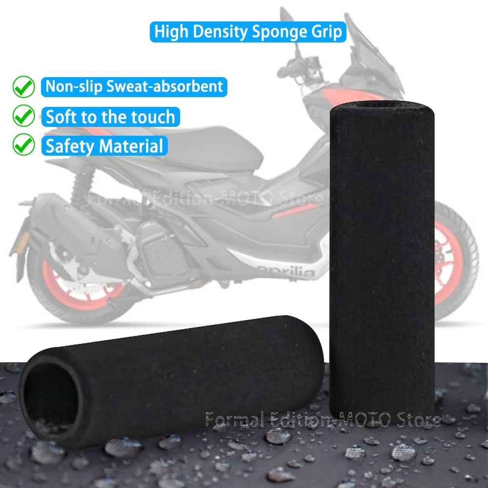 Sponge Grip Adventure Sports Motorcycle Handlebar Grips Anti Vibration for Aprilia SR GT 125 200 2022- RS125 RS 125 Tuono 2021