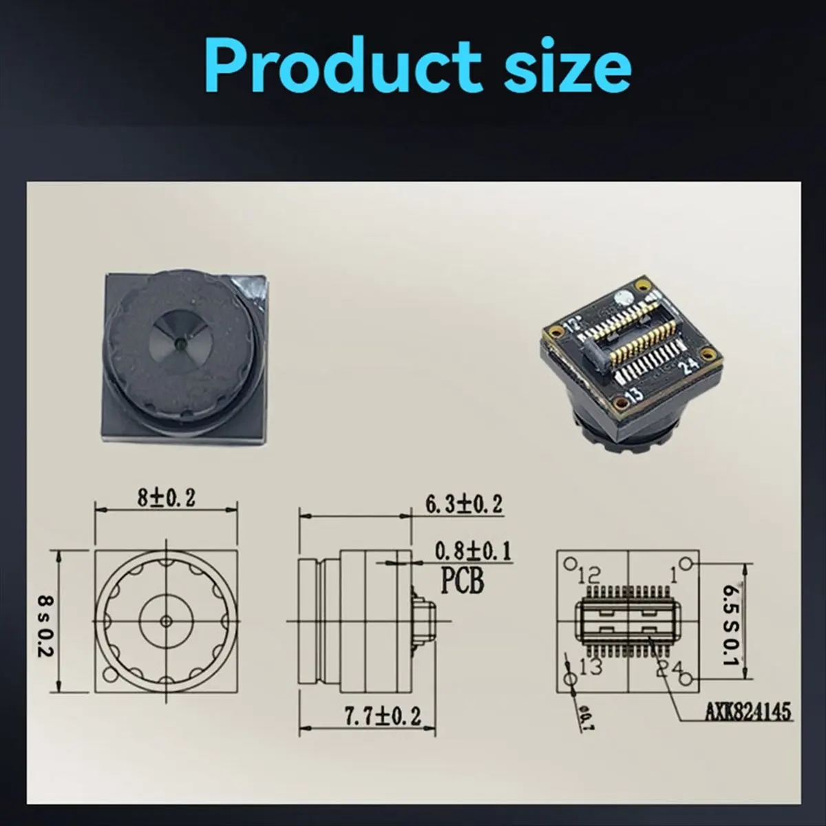 *ONE DAY GM901-B Mini Barcode Scanner Module 1D 2D Bar Code Reader QR Code Reader Module USB UART Interface
