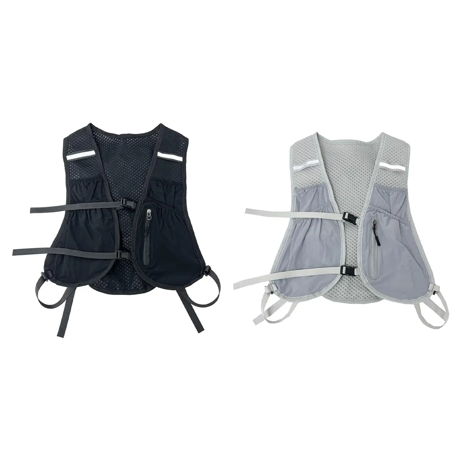 

Running Vest Pack with Reflective Strips for Outdoor Exercise Night Walking