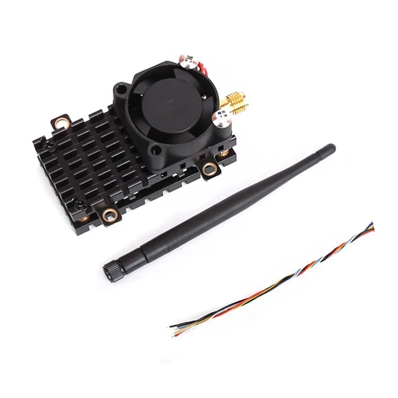 FPV VTX 2000mW High-power Image Transmission 5.8G Fixed Wing Drone FPV Transmitting Wireless Video and Aaudio Over Long Distance