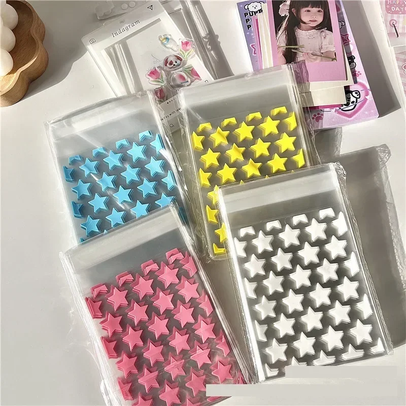 50Pcs Korea Clear Kpop Photo Card Sleeve Transparent Anti-scratch Stars Protector Bag For Game  FootBall idol Card Holder