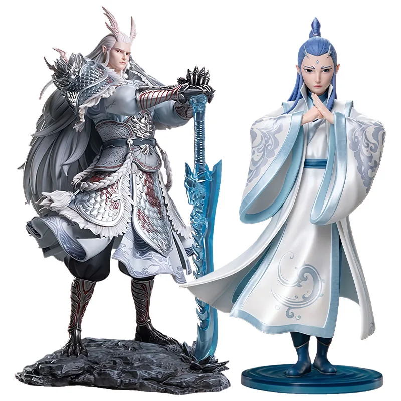 FunCrazy Original Ao Guang & Ao Bing 215mm y 155mm figuras de acción de Anime juguetes para niños regalo de Navidad adornos de modelos coleccionables