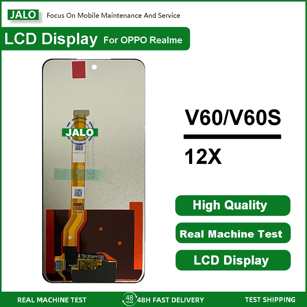 JALO شاشة الجمعية ل ممن لهم ريال لي C21Y C25Y 12X V60 V60S شاشة متكاملة شاشة الكريستال السائل شاشة تعمل باللمس لوحة ال سي دي استبدال